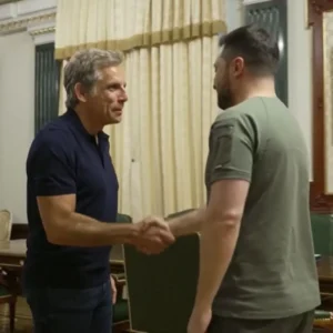 Ben Stiller al presidente de Ucrania, Volodímir Zelenski: Eres mi héroe