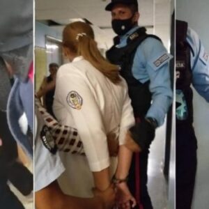 Por abuso de poder y trato cruel detenidos los policías que esposaron a enfermera en Hospital de Carora Estado Lara