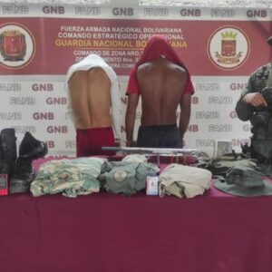 ¡Ultima Hora! FANB detiene en Sucre a integrantes de grupos generadores de violencia asociados al narcotráfico