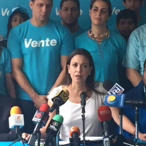 María Corina «Sí creemos en la reconquista del voto pero no en las simulaciones»