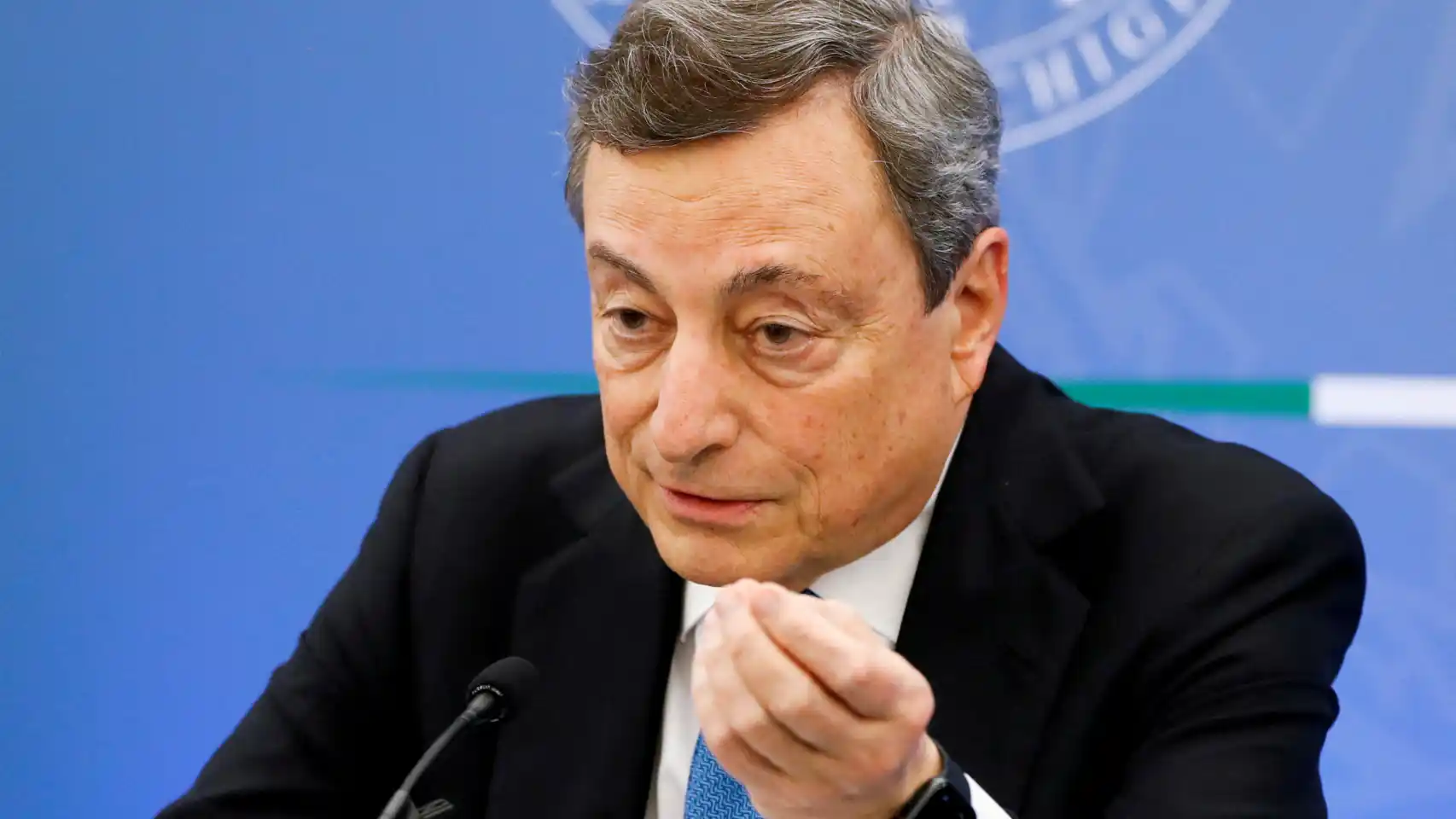 Mario Draghi dimitió como primer ministro de Italia