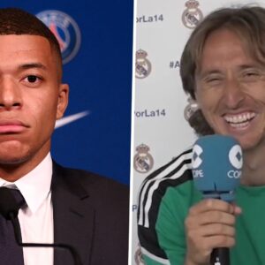 «Mbappé tomó una decisión y ahora vive con ella» menciona Modric para el periódico Marca