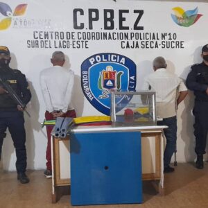 Policía del estado Zulia detuvo a dos sujetos por hurto y aprovechamiento