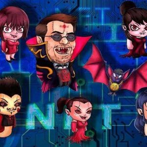 El original mercadeo político: Lacava presentó su nuevo juego «Drácula NFT» Vea vídeo