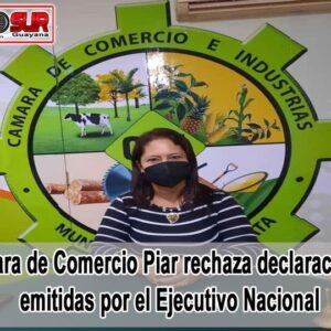 Estado Bolívar; Cámara de Comercio de Piar rechaza declaraciones del ejecutivo nacional