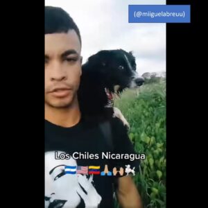 Cruzó el Darién y llegó a EEUU en busca de un sueño: La historia del joven venezolano Miguel Abreu  con su mascota Beckyss (Video)