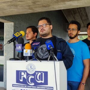 RECLAMA Jesús Mendoza Presidente FCU de la UCV: reactivación de comedor, becas y transporte ante regreso a clases en la universidad