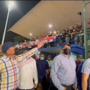 Manuel Rosales entrega primera fase de los trabajos de reacondicionamiento del estadio pequeñas ligas de Coquivacoa