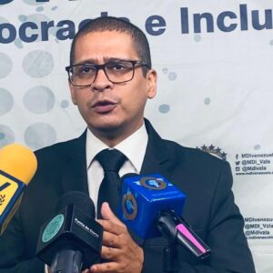 Nicmer Evans reclama a la Plataforma Unitaria baremo y transparencia para la Comisión Electoral de Primarias 