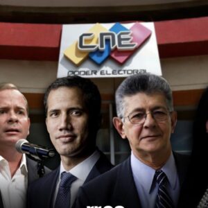 SIN PRESENCIA ni observación del CNE se realizarán primarias opositoras