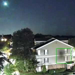 SE ILUMINÓ EL CIELO DE VIRGINIA ¿Qué era? Una Extraña ‘bola de fuego’