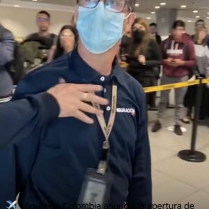 Colombia: Anuncian apertura de investigación disciplinaria contra funcionario de Migración por Agresión a pasajero
