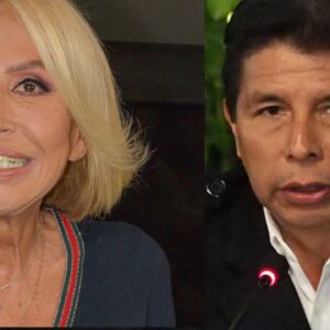 Una feliz Laura Bozzo, pone a su natal Perú de ejemplo tras evitar fuga de Pedro Castillo