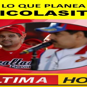 BALDE DE AGUA FRIA Lanza «Nicolasito» al Diálogo en México: Será en 2023