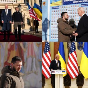 EN PLENA GUERRA Joe Biden visita por sorpresa Kiev: «Un año después, Ucrania está en pie»