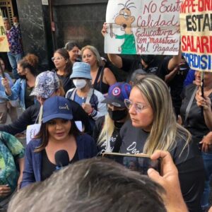 Gricelda Sánchez: «En el sector educativo no descartamos mayores acciones hasta que seamos atendidos»