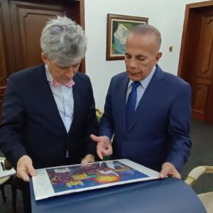 Gobernador Rosales sostuvo un encuentro con el Jefe de la Delegación de la Unión Europea en Venezuela