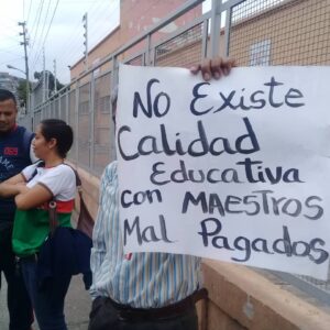 Fetramagisterio: “Hay un gran conflicto porque ministra de Educación juega al hambre de los maestros”