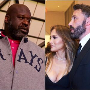 Extraño evento: La épica reacción de Shaquille O’Neal cuando Ben Affleck le dio un beso ¿Y Jennifer López?