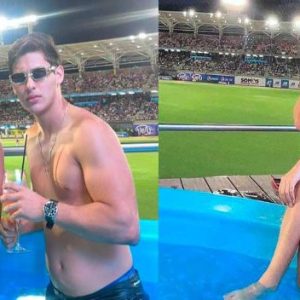 Entérate: Habló la modelo Axhly Mendoza del jacuzzi del estadio de La Guaira (+Video)