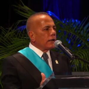 Manuel Rosales en su discurso durante presentación de Memoria y Cuenta 2022: «hay que poner fin a las sanciones contra el Gobierno venezolano para que el país avance».