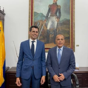Gobernador Rosales sostuvo encuentro con Embajador de Suiza