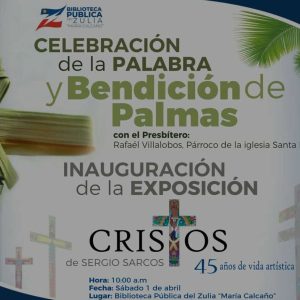 Gobernación del Zulia promueve celebración de la Semana Mayor con actividades y eventos religiosos