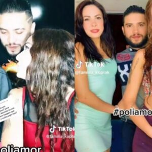 DE TODO HAY EN LA VIÑA DEL SEÑOR: Descubre al marido con la amante, se enamora de ella, ahora los tres profesan el poliamor en TikTok