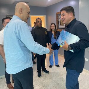 Ministro del Poder Popular del Despacho de la Presidencia visita el Hospital Madre Rafols