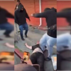 Brutal paliza a un vecino durante una competición ilegal de automóviles en Oakland EEUU Vea Vídeo No apto para personas sensibles