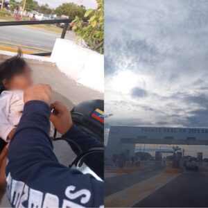 #Yukpas desistieron de trancar el Puente y olvidaron a una bebé en plena cabecera