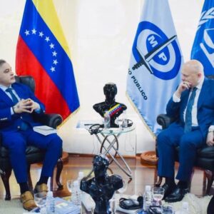 SIN ANUNCIAR, sin permitir medios: El fiscal de la CPI Karim Khan se reunió con Tarek William Saab,