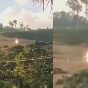#UltimaHora Una extraña luz con forma de humanoide fue captada en video en el bosque de una ciudad brasileña