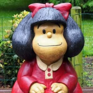 ¡#MAFALDA LLEGÓ A VENEZUELA! A partir del 25 de junio una nueva escultura estará la Plaza Oberón, Caracas