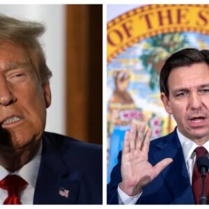 #DATOS Encuesta muestra a DeSantis en un «mínimo histórico»: 39 puntos por detrás de Trump