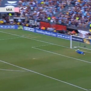 #ESPECTACULAR GOL de Messi frente a Philadelphia: REMATÓ DESDE 32,1 metros