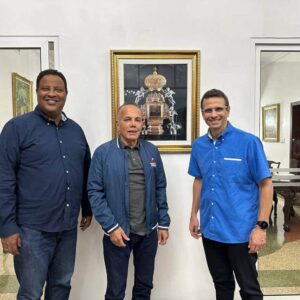 Precandidato Henrique Capriles visitó a Manuel Rosales durante su gira en el Zulia