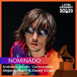 #Farandula Danny Ocean celebra primera nominación a los Latin Grammy junto a Alejandro Sanz 