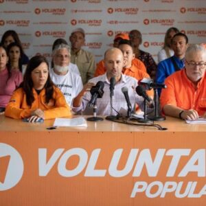 LA PROPUESTA DE Voluntad Popular: Discutir una posible sucesión en caso de que un candidato inhabilitado gane las primarias