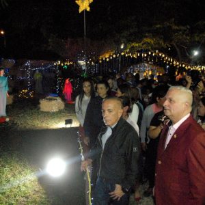 #ZULIA Alcalde Gustavo Fernández encendió la Navidad en San Francisco