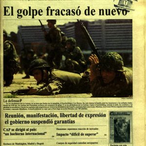 Segundo Intento de golpe contra Carlos Andrés Pérez Por José Aranguibel Carrasco