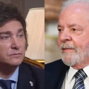 LE DIO CON TODO: Javier Milei tildó de «comunista» a Lula da Silva y «corrupto» «Por eso estuvo preso»