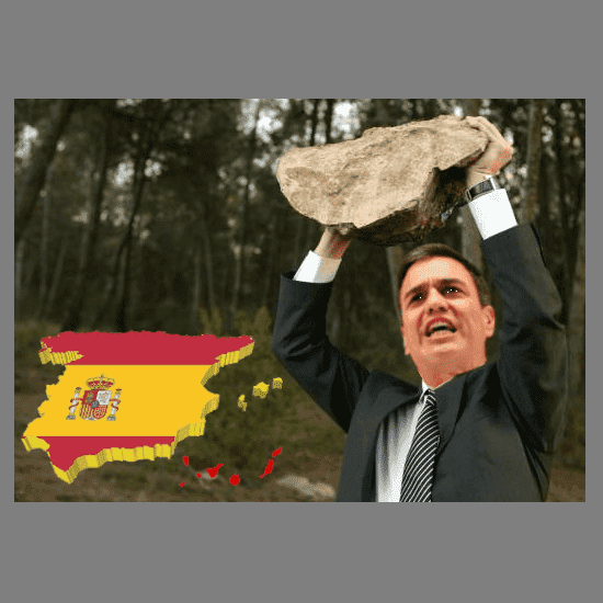 Algunas pedradas de Pedro Sánchez contra nuestra querida España