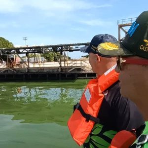 #ZULIA Minec e Iclam realizaron recorrido lacustre para supervisar trabajos de saneamientos del Lago de Maracaibo