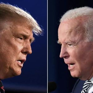 #ELECCIONES2024 Trump aventaja por poco a Biden en intención de voto en 2024, según una nueva encuesta