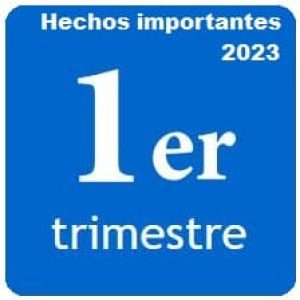 Hechos importantes del 1er trimestre del año 2023