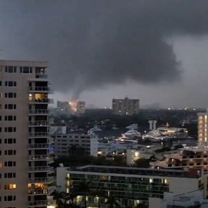 #FLORIDA Tornado toca tierra y azota Fort Lauderdale