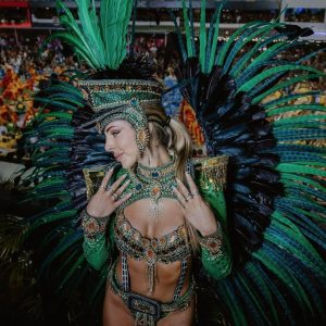 Corina Smith deslumbró en los Carnavales de Río de Janeiro (Video + Fotos) 