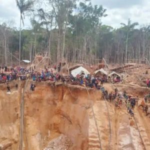 #EMERGENCIA Tapiados más de 70 mineros en Mina ilegal «Bulla Loca» del Estado Bolívar