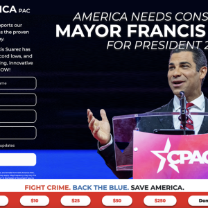 Denuncia El Nuevo Herald de Miami: Super PAC que respaldó aspiraciones presidenciales del alcalde Suárez reporta excederse en gastos
